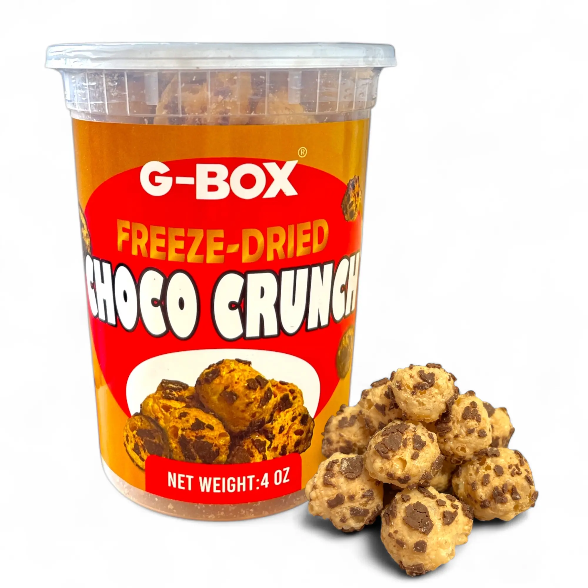 G-BOX Freeze Dried Choco Crunch - Freeze Dried Twixie Bar Freeze Dried Chocolate Candy - Freeze Dried Candy Bonbon Crunchy