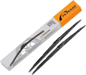 Front Windshield Wiper Blades, " + " Metal Frame Wiper Blades, OEM Quality for Original Equipment Replacement (Pack of )