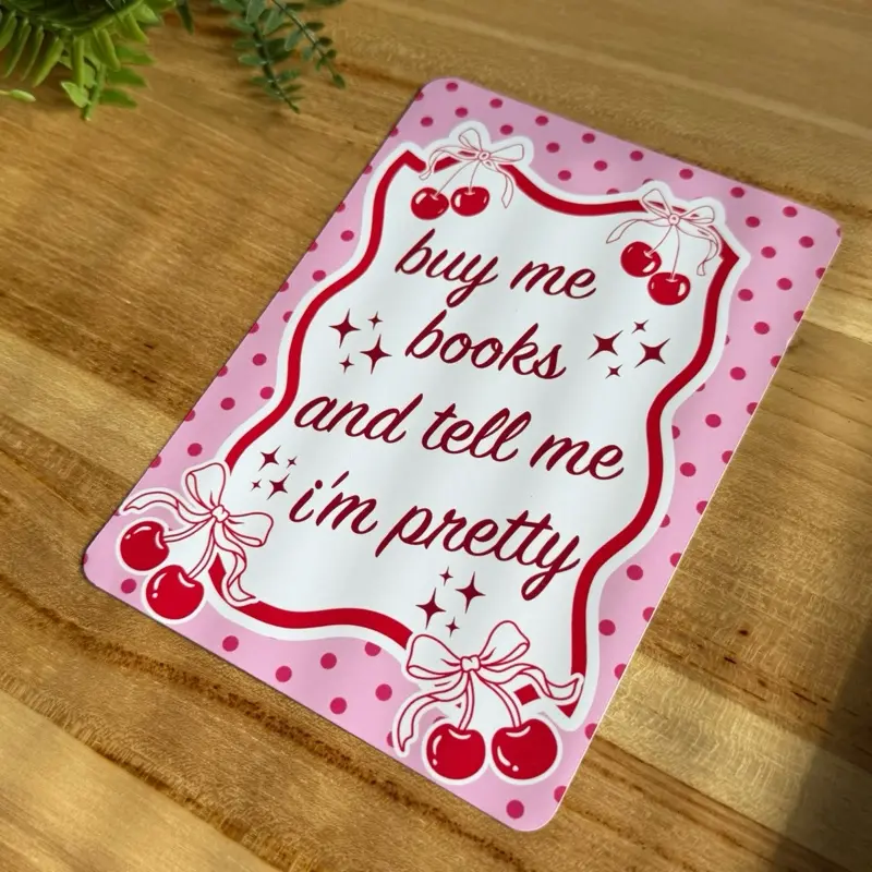 Buy Me Books E-Reader Inserts  - book lover gift