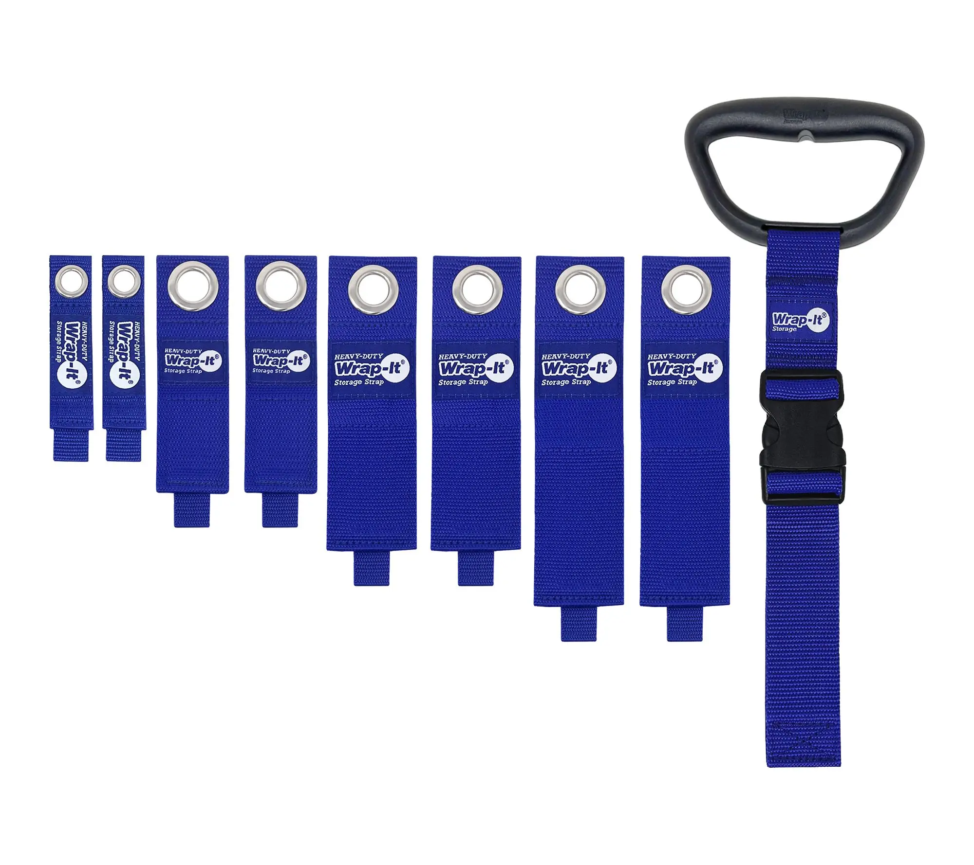 Wrap-It Storage 9-Piece Heavy Duty Storage Straps