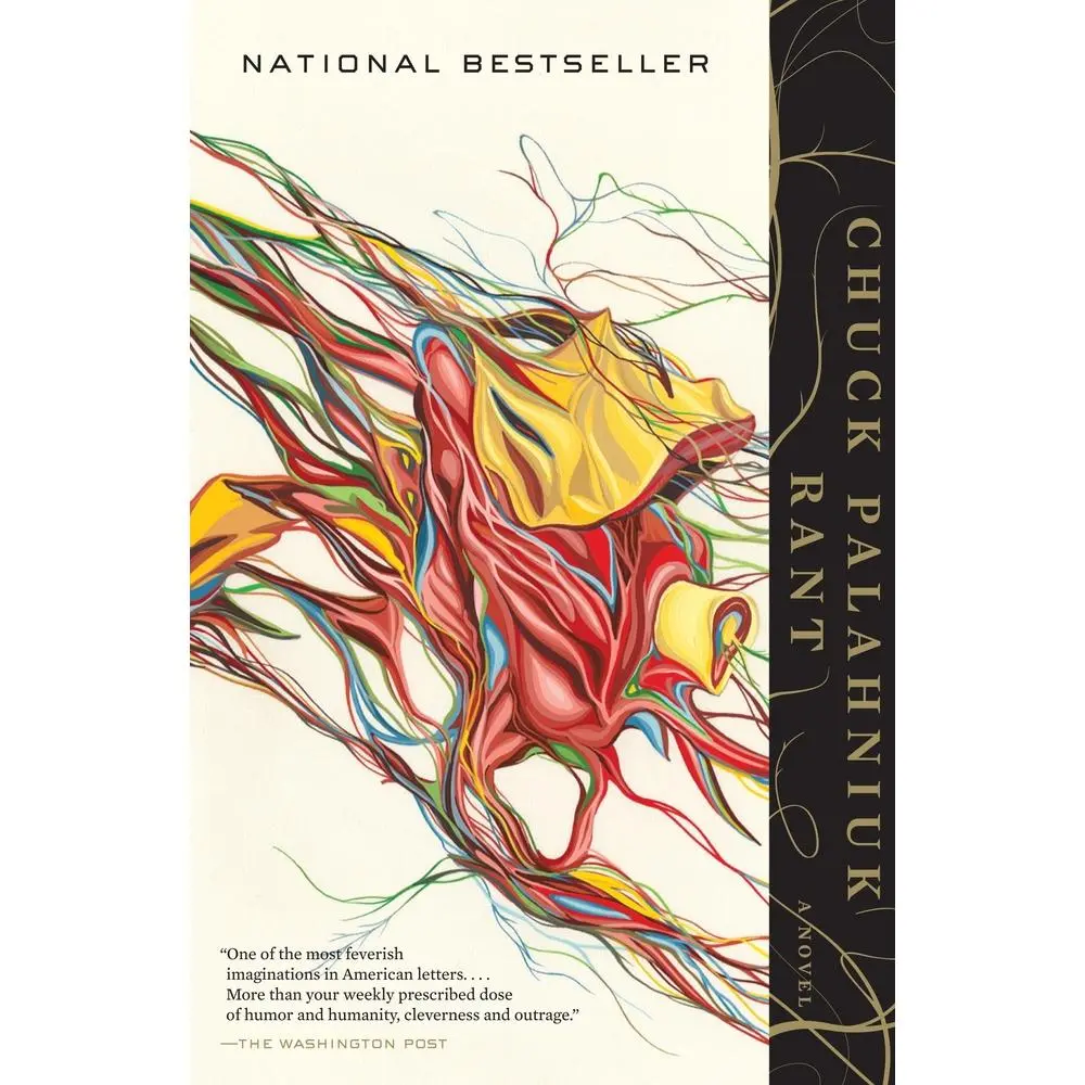 Used Literature Book - Rant: An Oral Biography of Buster Casey by Chuck Palahniuk (Paperback, English) - Fiction Books, Mind-Bending Vision Reading Materials, Vintage