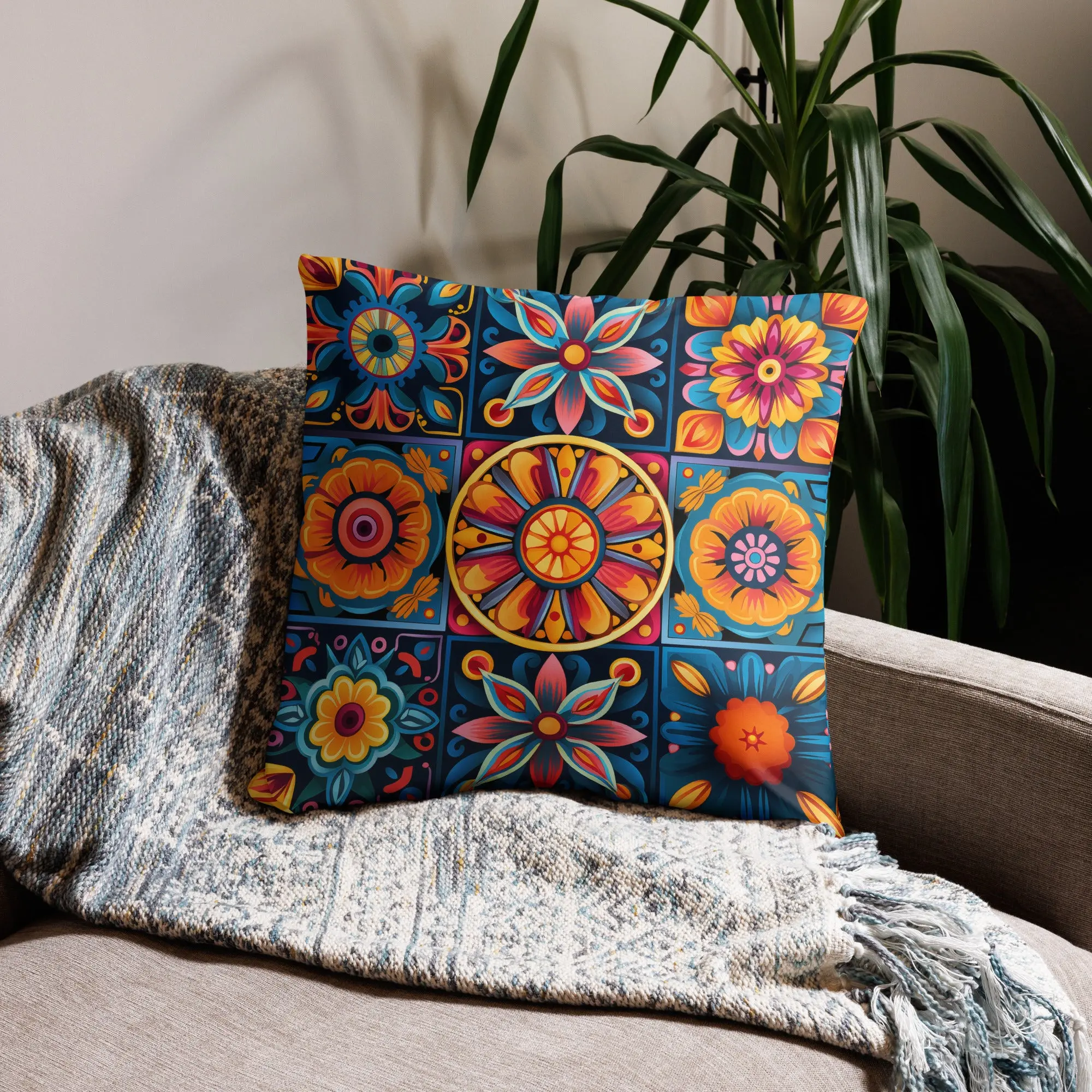 MOSIAC 9 Pillow