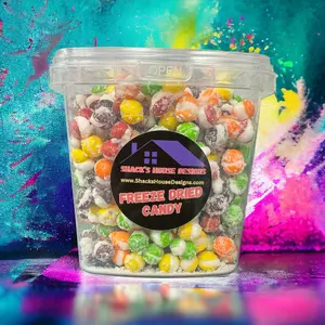 1.5 Pound Freeze Dried Sour Skittlzz freeze-dried candy skittles pop'd skittles pop
