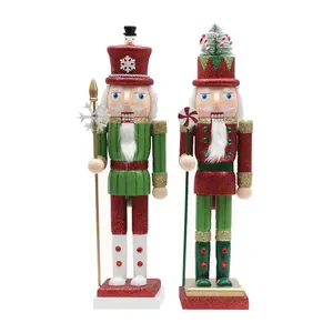 SW 15" Christmas Surprise Nutcrackers (set of 2)