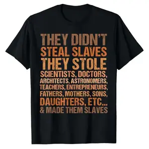 Unisex Black History Month Melanin African Round Neck Short-Sleeve Cotton Top, Casual Streetwear Outdoor Tee, 100% Cotton, X-5XL Sizes, Colorfast Creative Graphic, Non-Stolen Design, Suitable for Women's Everyday Autumn Wear