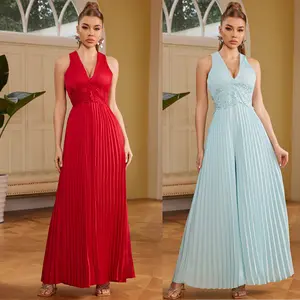 Solid Color Jumpsuit