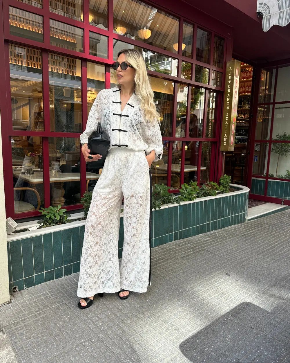 AMSTERDAM PANT LACE SET