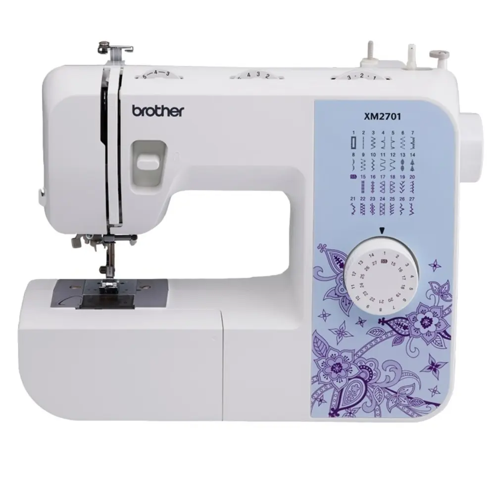 Brother XM2701 27-Stitch Sewing Machine with Built-In Needle Threader
