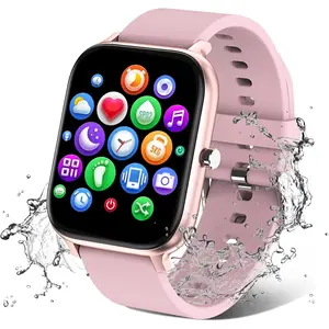 Smart Watch for Men Women, 1.83" Full Touch ScreenFitness Tracker with Heart Rate & Sleep Monitor, IP68Waterproof Bluetooth Smartwatch Compatible with iPhoneSamsung Android Phones
