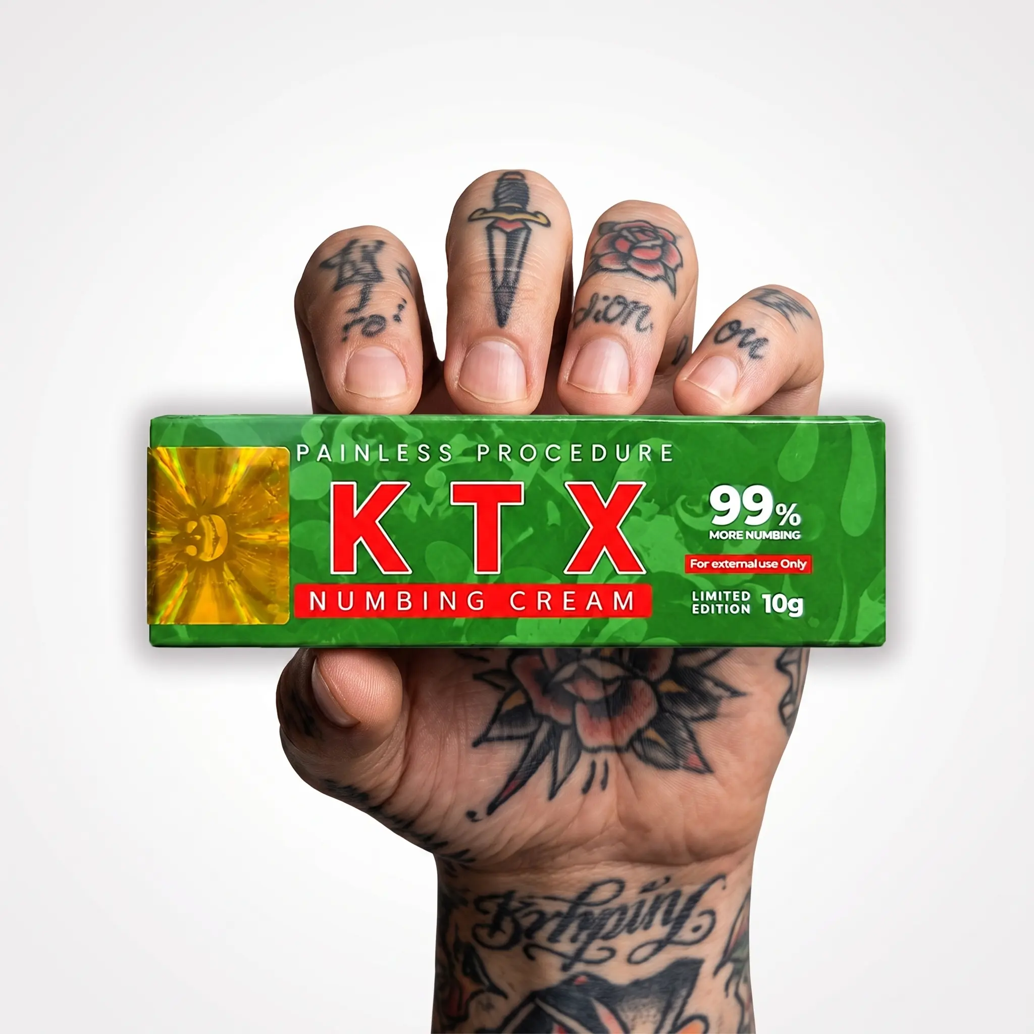 T-K-T-X Tattoo Numbing Cream 10g | Fast Acting Long Lasting Numbing Cream for Tattoo, Piercing, PMU & Microblading