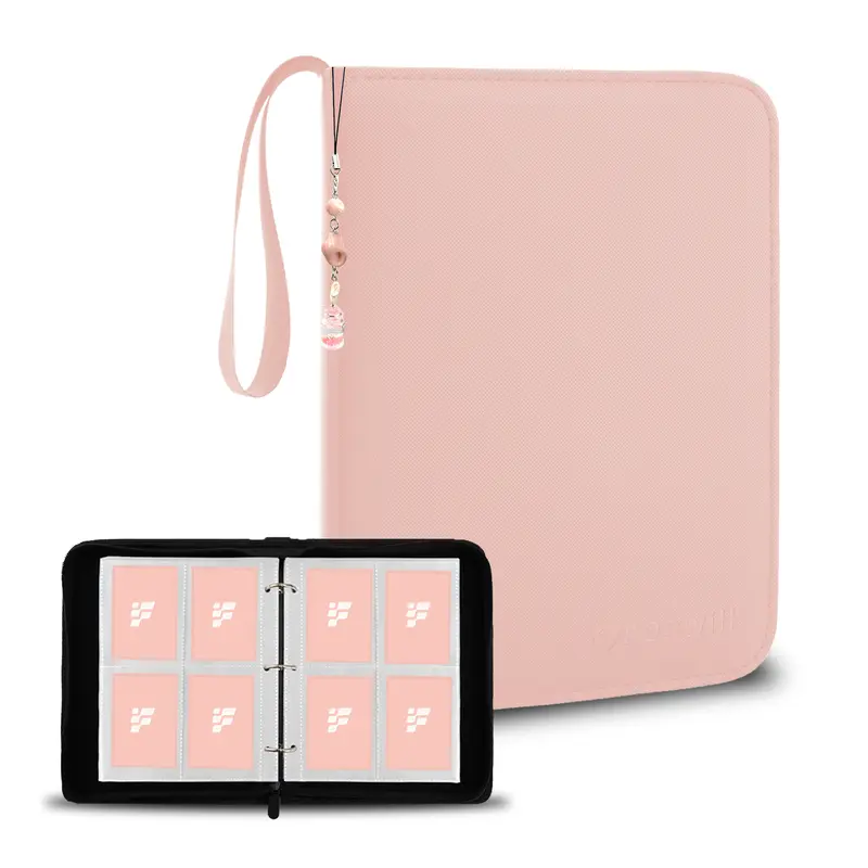1000 slot card binder Amazon.com: TopDeck 1000 Card Binder - TCG Portfolio - 16 Pocket Card Binder  - Ringless Binder Compatible with Pokemon Cards, Yu-Gi-Oh, Magic the  Gathering, and More - Side Load Sleeves