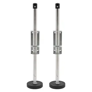 Adjustable Ladder Stabilizer, Ladder Leveler Pair with Engraved Anti-Slip Pattern, Adjustable Extension Ladder Leg Ground Leveler