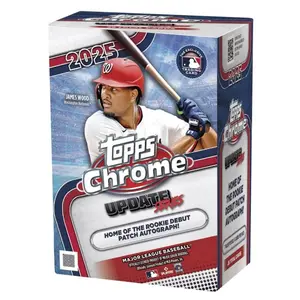 2025 Topps Chrome Update Series Baseball 7-Pack Blaster Box