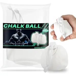2PCS Chalk Ball - Climbing Chalk Gymnastics for Gym, Gymnastics, Grip, Climbing, Weightlifting (2.1 OZ Each)