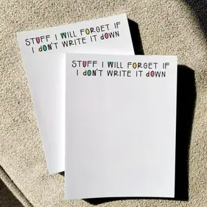 3pcs/set Quirky To-Do List Notepad, Humorous Sticky Notes for Creative Gifts, Fun Office Supply for Daily Organization, Quirky Designs
