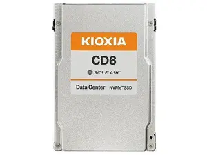 KIOXIA KCD6XVUL3T20 SSD Enterprise 2.5" NVMe PCIe4 3.2TB 3DWPD TLC D, SIE/ISE 15mm, CD6-V PCIe4x4
