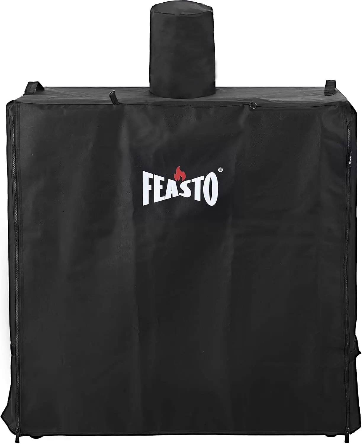 FEASTO 36-Inch Outdoor Prep Table Cover with Sink | Waterproof 600D Oxford Grill Cart Cover with Roll-Up Zippered Door, for Kitchen Island Sink Station & Storage Cabinet, Black