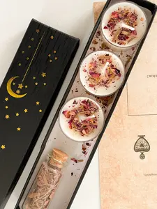 3-Day Love Spell Kit  3 Herbal Tealight Candles + Spell Paper (No Blowing Out Needed!)