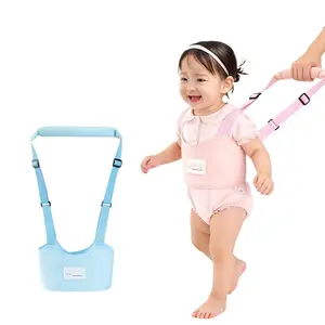 Baby Walking Harness Anti-Fall Artifact, Infant Toddler Walking Aid Belt, Breathable Comfortable No Tight Waist, Safe Waist Protection, Travel, Girl