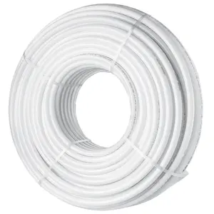 VEVOR PEX Pipe 3/4 Inch,  500 Feet Length PEX-B Flexible Pipe Tubing for Potable Water, Pex Water Lines for Hot/Cold Water & Easily Restore, Plumbing Applications with Free Cutter & Clamps ,White