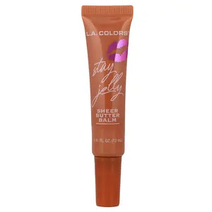 L.A. Colors Stay Jelly, Sheer Butter Balm, CLG462 Adore You, 0.41 fl oz (12 ml)