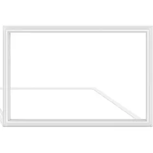 Upgraded W10443319 Refrigerator Freezer Door Gasket Replacement Compatible with Whirlpool Kenmore Maytag, Jenn Air, Amana &  Freezer Door Seal Replaces W10133249, W10571960,W10164040