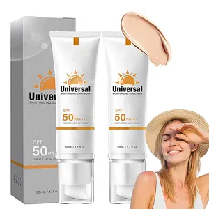 Moisturizing Sunscreen, Concealing Defects Sunscreen, Quickly Absorbed, Waterproof, Sweat-Proof, Suitable For Sensitive Skin, Ideal Choice For Outdoor Activities.