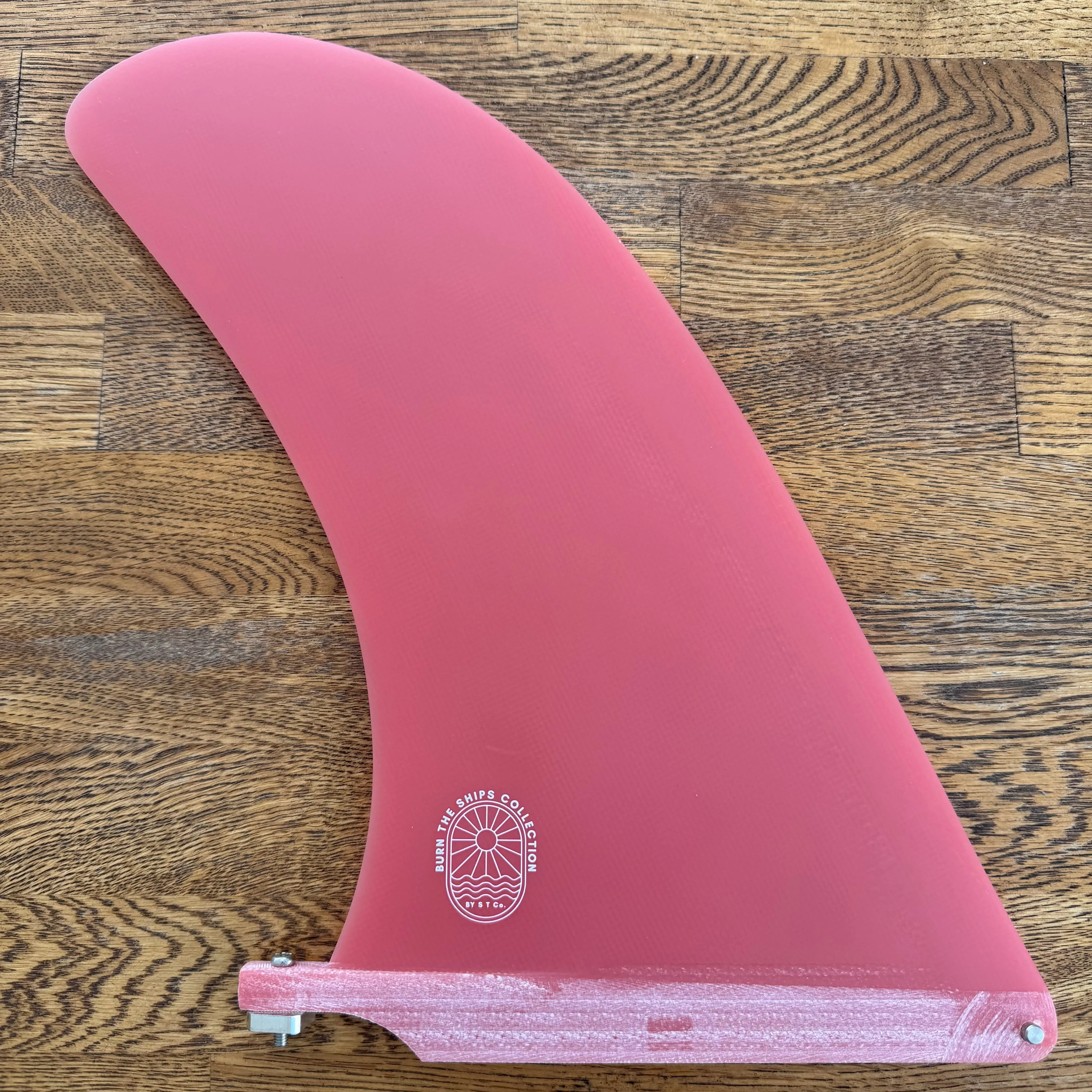 STCo. Classic Pivot Longboard Fin - Red