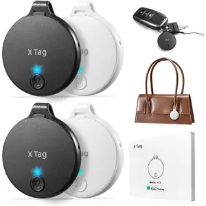 Air Tags-4 Pack: Item Finder for  Find My (iOS only) APP  Tag  Together, Track Your Luggage, , Backpack, Purse, Pets and More, Location  Device for Family Outdoor Travel