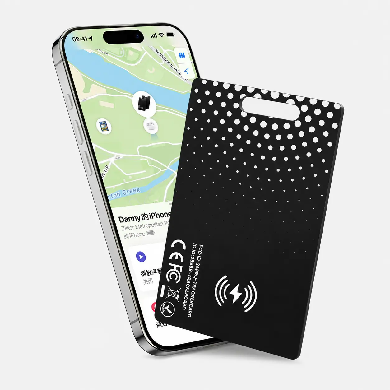 Universal GPS Tracker for Cars, iOS Only, Wireless Charging, IP68 Waterproof, No Monthly Fee, Hidden Anti-Lost Location Tracker with Global Coverage locator smart tag 2 luggage