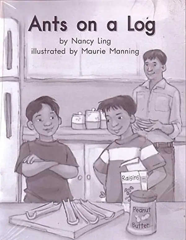USED Book - ANTS ON A LOG (My Take-Home Book: Blue System, Book 48, Level E) 6 PAK by Nancy Ling (Paperback) - english