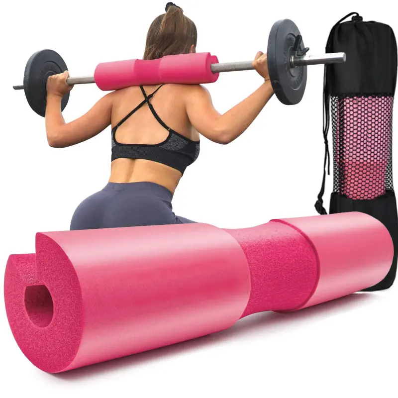 Squat Pad - Gym Accessories Gym Workout Foam Barbell Pad for Squats Cushion, Exercise, Lunges & Bar Padding for Hip Thrusts - Standard Weight Bar Pad - Provides Cushion to Neck and Shoulders While Training - Training Equipment