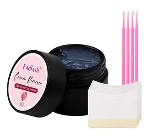 Eyelash Extension Remover 10g Lash Extension Remover Dissolves Powerful for Lash Extensions Lash Glue Remover Low Irritation for Sensitive Skin(Rose)