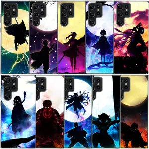 Transparent soft shellAnime Demon Slayer Kimetsu No Yaiba Hot Clear Phone Case For Samsung S25 Edge Galaxy S20 S21 S23 S24 FE S22 Plus S25 Ultra S9 Pl S24 Case Premium Phone Case Deals For You
