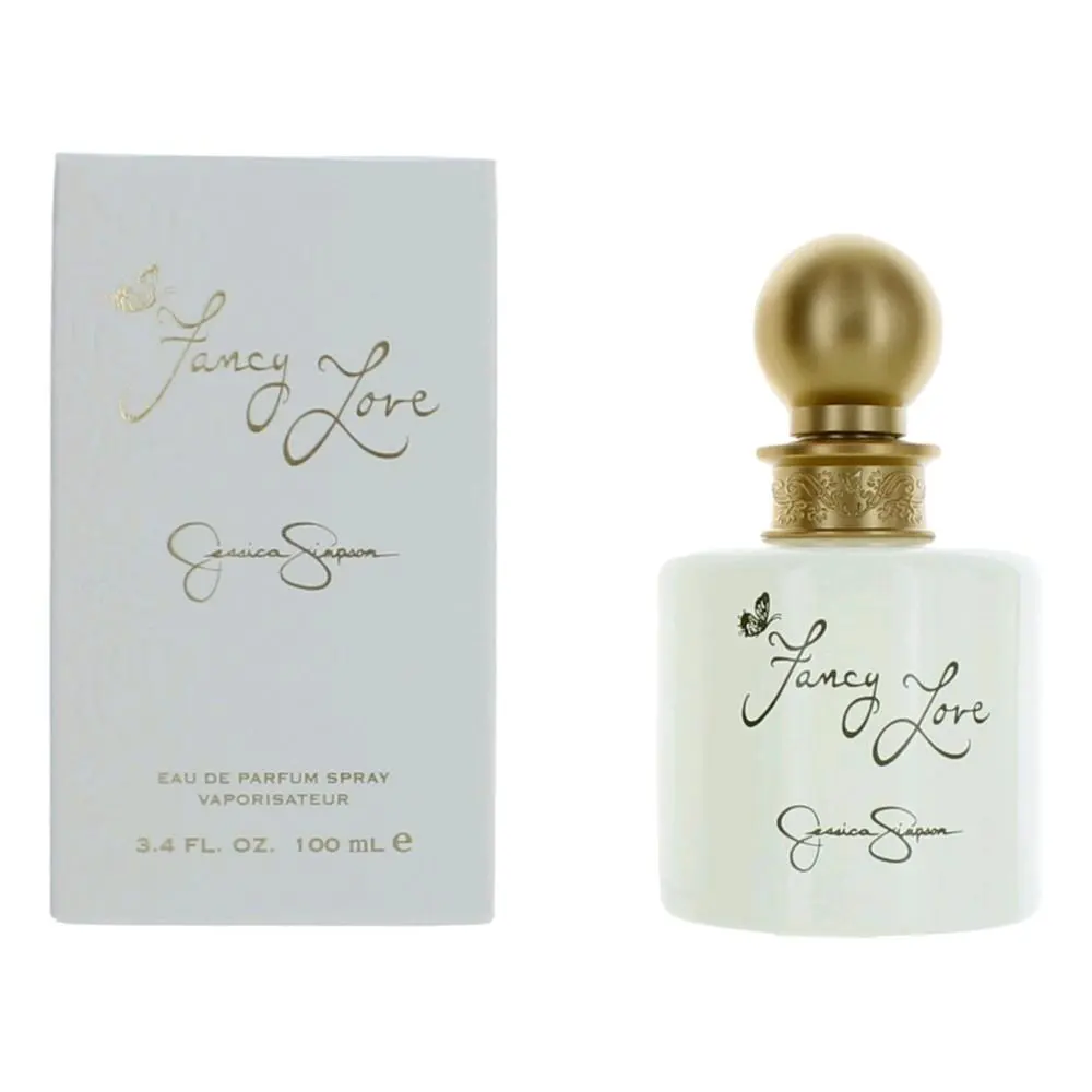 Jessica Simpson Fancy Love Women's Captivating EDP Spray Bottle, 3.4 fl oz (3 to 3.9 fl oz range), Unisex Fragrance, Beauty & Personal Care, with Box