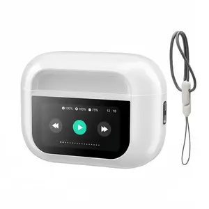 MOKATA Wireless Earphone, In-ear Design Noise Cancelling Headphone with Touch Screen, Stereo Sound Bluetooth-compatible Earbuds for Gaming, Sports, Outdoor Travel, Wireless Earbuds