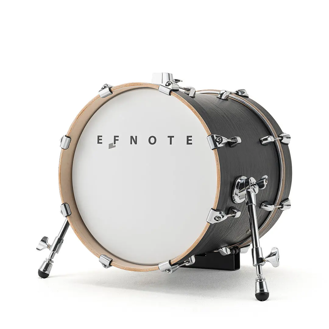 EFNOTE EFD-K1612-BO 16" Electronic Kick Drum in Black Oak