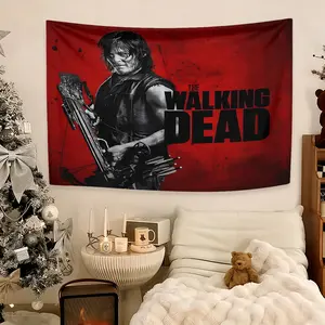 WALKING DEAD Tapestry, a horizontal decorative tapestry suitable for living room, bedroom, office or party decoration, the perfect gift idea, wall decoration tapestry, Tapestry Wall Mural