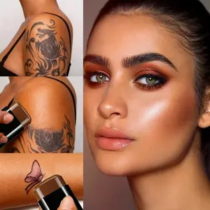 Lazy Foundation Stick, Natural, Hydrating, Moisturizing, Hydrated and Refreshing, Light Makeup, Non-drying Concealer Foundation Stick, Flawless Base Foundation, Cosmetic