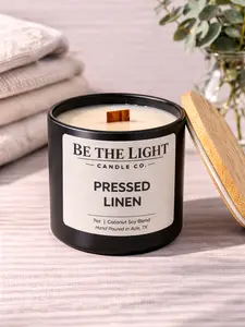 Pressed Linen Candle