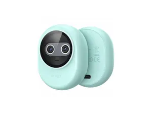 EMEET Piko (Green) - Dual-lens Webcam with one 4K Image Collection Lens and one AI Assist Lens, Boosting color accuracy, face recognition, and ultra-fast focus. 3 MEMS Mics power 3 Voice Modes for Mee