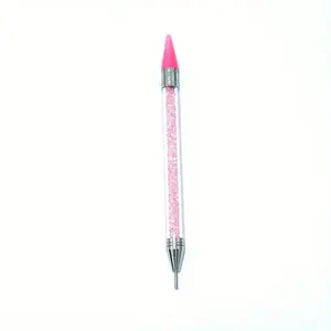 Double-ended Nail Art Point Drill Pen, Nail Art Drill Pen, Nail Design Pen, Nail Care Manicure Tool for Home & Salon Use