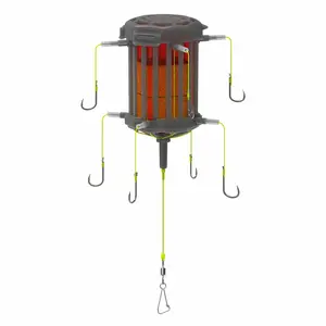 Anti-Bottom Bait Trap Hook for Large Fish, Prevents Small Fish From Competing, Suspends Bait, Easy Catch, Suitable for Various Baits and Fish Species