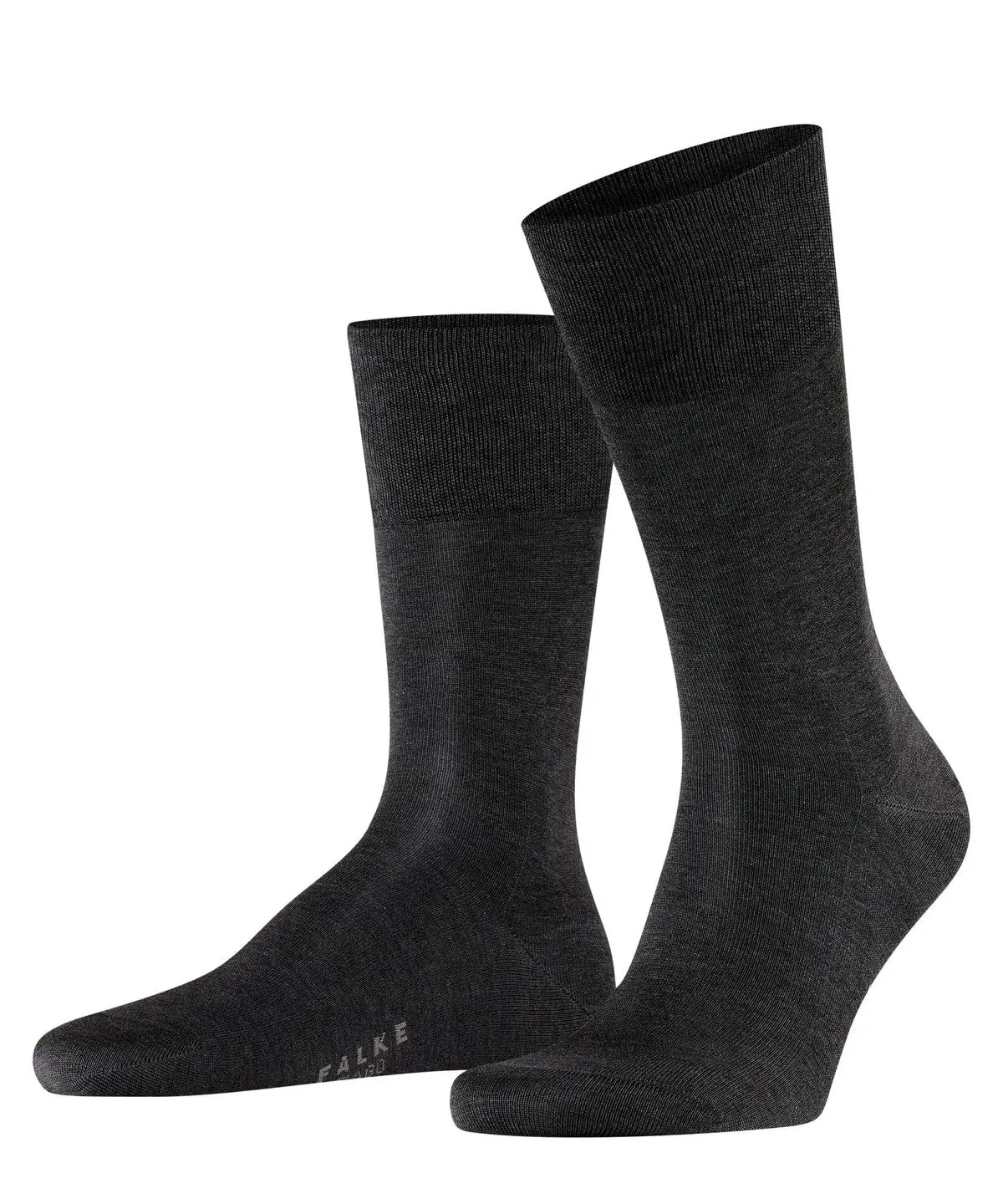Tiago Men's Dress Sock- Charcoal | Falke