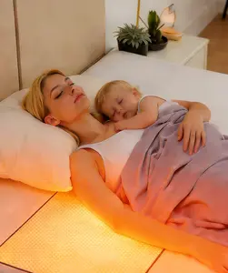 Graphene Grounding Mat for Bed Queen Size Indoor Earth Therapy for Deeper Sleep Faster Recovery Conductive Sleep Pad with Grounded Benefits Wellness Gift Kit for Women Electric Heating Pad Multifunctional Washable Soft Wrap Mattress Pad