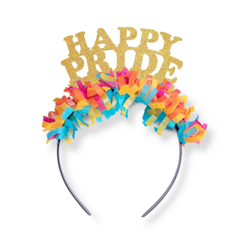 HAPPY PRIDE LGBTQ PARTY HEADBAND