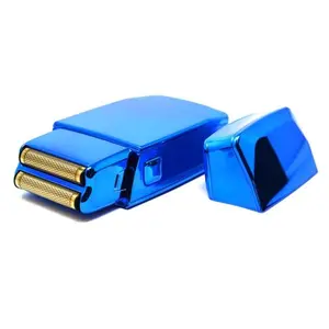 XPERSIS PRO Azure USB Type C Double Foil Shaver With Travel Pouch