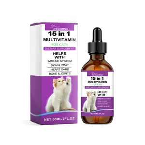 Melatonin for Cats Sleep Aid Supports Healthy Stress Relief Anxiety Relief 100% Natural Liquid Formula Regulates Sleep Patterns