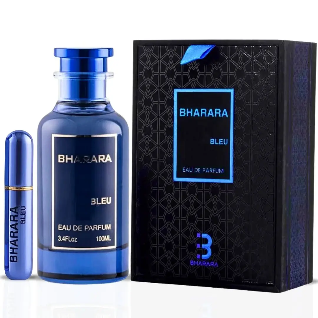 Bharara Bleu Pour Homme EDP Spray 100ML (3.4 OZ) By BHARARA | Fresh Citrus Meets Sweet Berries