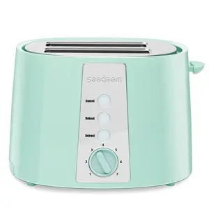 Toaster 2 Slice, Extra Wide Slot Toaster, 6 Shade Settings, Toaster with Cancel, Defrost, Reheat Function, Extra Wide Slots for Waffle or Bagel 750W